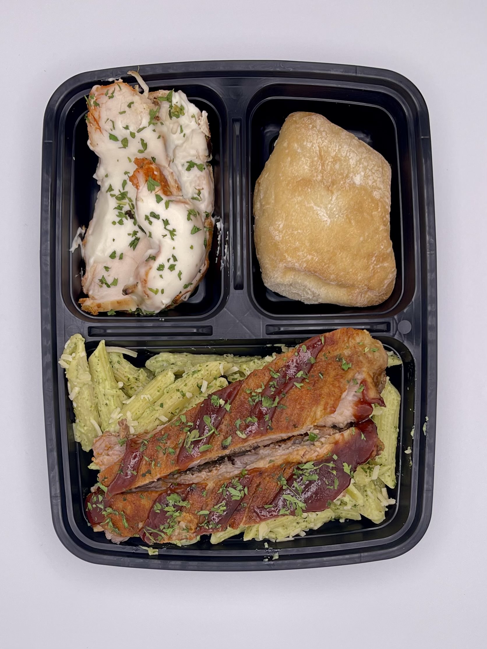 Barbecue Chicken and Ribs Fundraiser meal